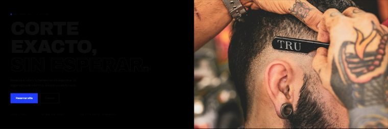 Demo de barbería Fierro Barber Club